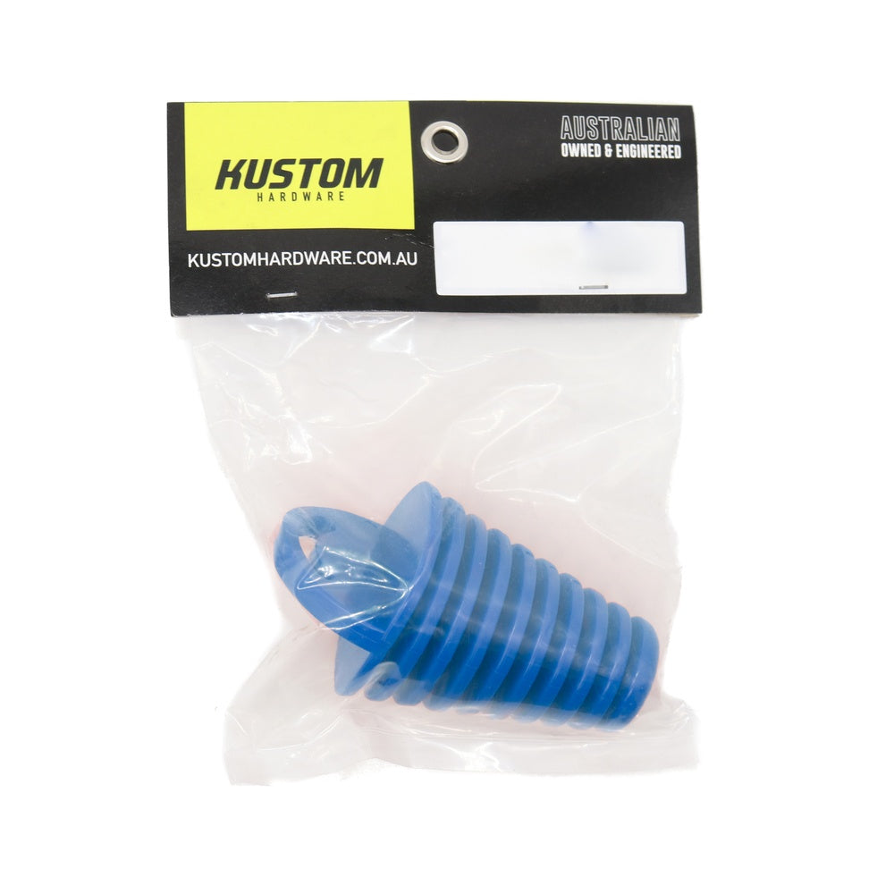 KUSTOM HARDWARE RACING EXHAUST PLUG RUBBER 55MM