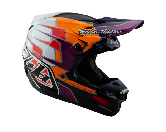 TROY LEE DESIGNS 2025 SE5 CARBON SPEED NAVY HELMET