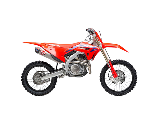 YOSHIMURA HONDA CRF450R/CRF450RX 21-24 RS-12 TITANIUM FULL SYSTEM WITH CARBON END CAP