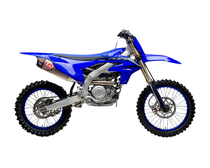 YOSHIMURA YAMAHA YZ450F 23-25 YZ450FX/WR450F 24-25 RS-12 STAINLESS FULL SYSTEM WITH CARBON END CAP