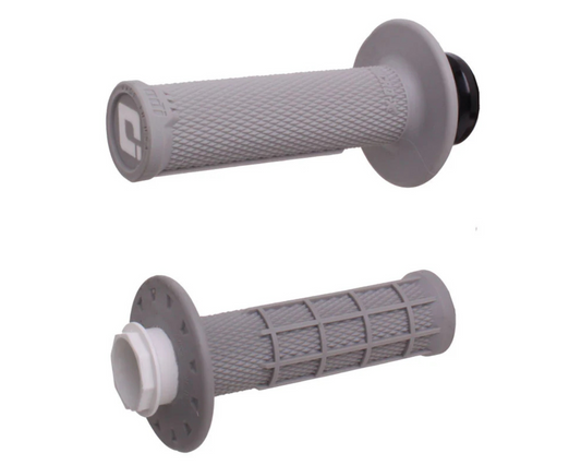 ODI MICRO-X HALF WAFFLE SOFT LOCK ON GRIPS 2T / 4T GREY