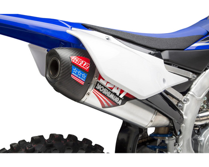 YOSHIMURA YAMAHA YZ250F 19-23 YZ250FX/WR250F 20-24 RS-12 STAINLESS FULL SYSTEM WITH CARBON END CAP