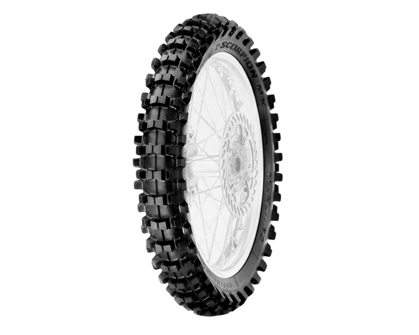 PIRELLI SCORPION XC 110/100-18 MID/SOFT REAR TYRE