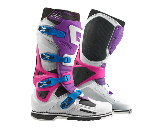 GAERNE 2025 LE SG22 PURPLE/WHITE/RHODAMINE BOOTS