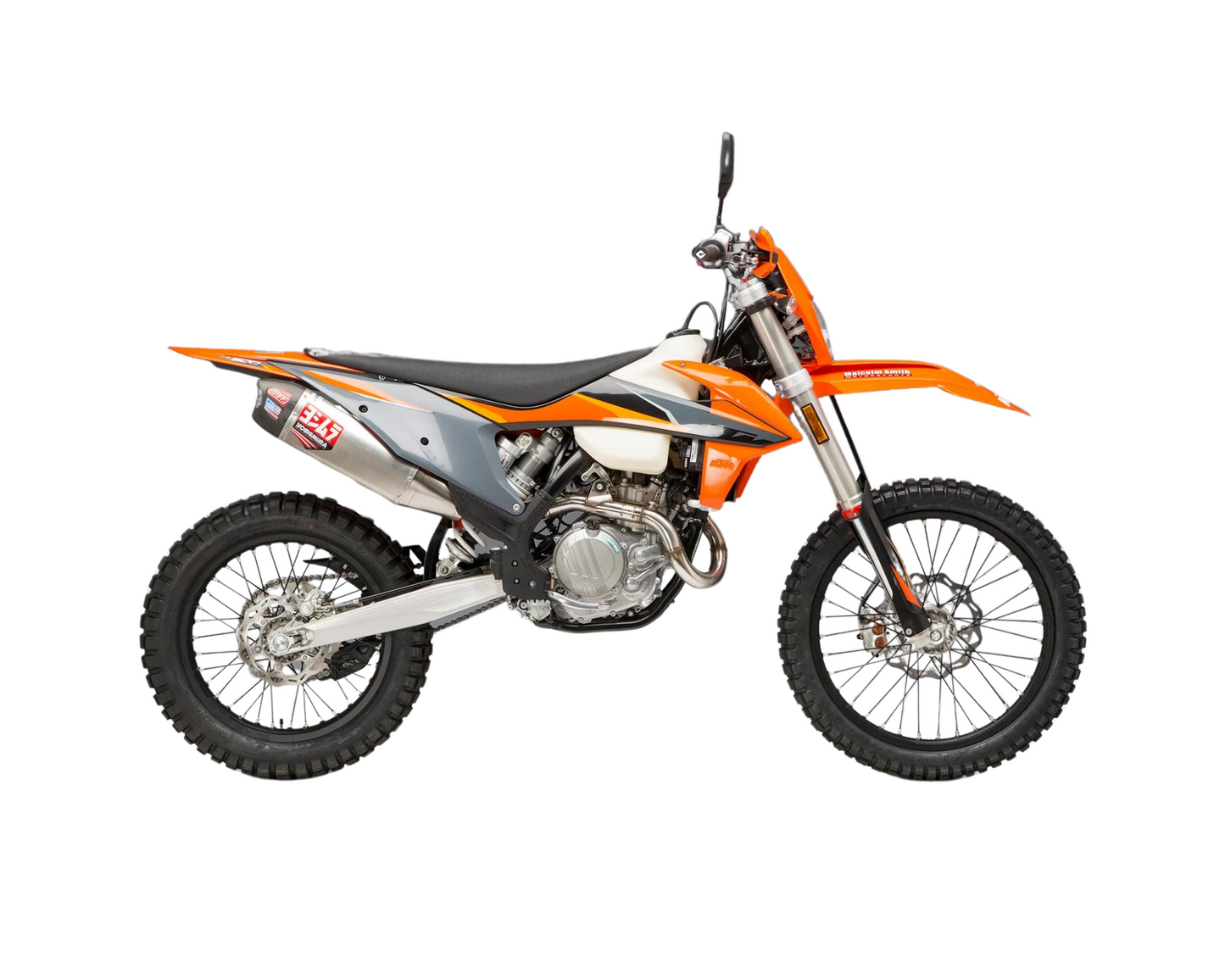 YOSHIMURA KTM 500 EXC-F 20-23 / HUSQVARNA FE501 20-23 RS-12 TITANIUM FULL SYSTEM WITH CARBON END CAP