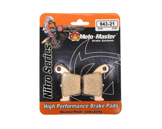 MOTO-MASTER REAR BRAKE PADS HONDA CR/CRF 02-25