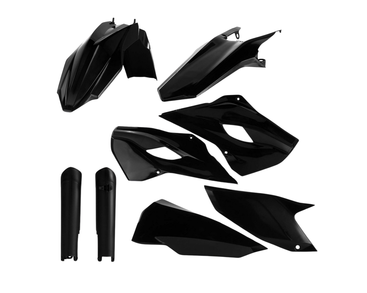 ACERBIS HUSQVARNA FE/TE 14-15 BLACK PLASTICS KIT