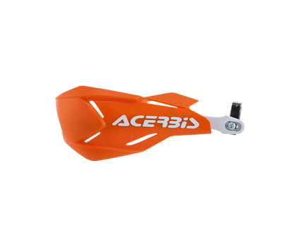 ACERBIS X-FACTORY ORANGE/WHITE HANDGUARDS