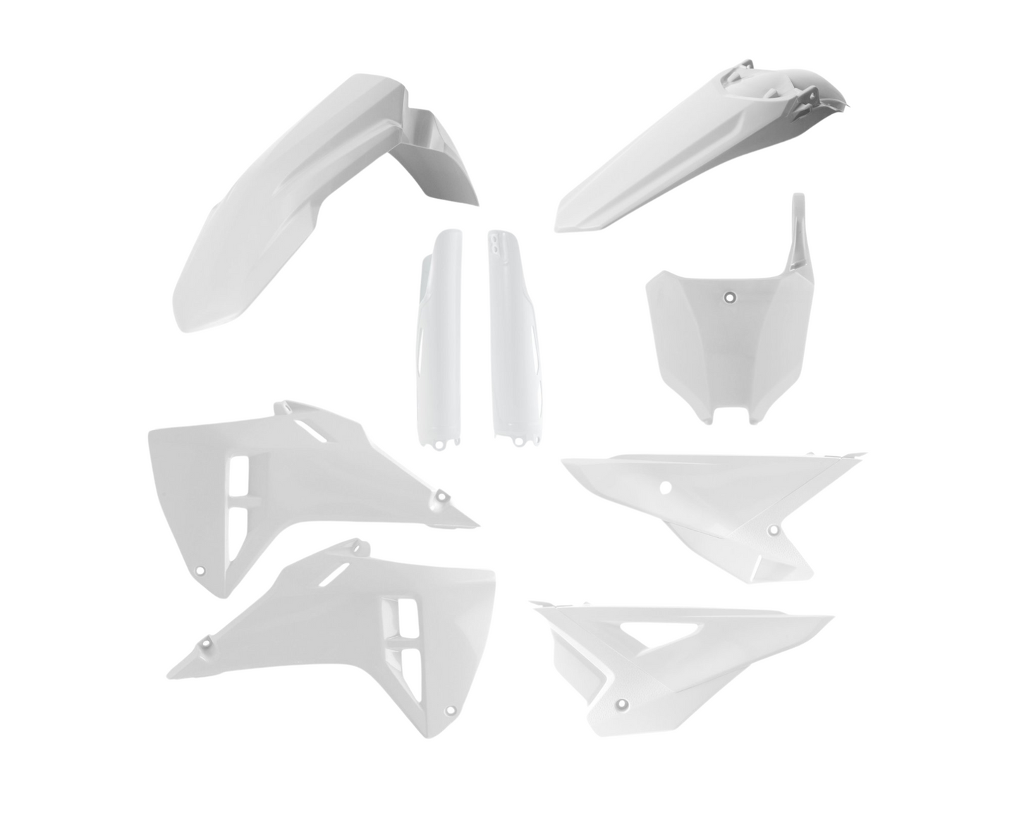 ACERBIS HONDA CRF250R/CRF450R 2025 WHITE PLASTICS KIT