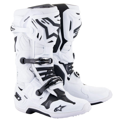 ALPINESTARS 2025 TECH 10 WHITE BOOTS