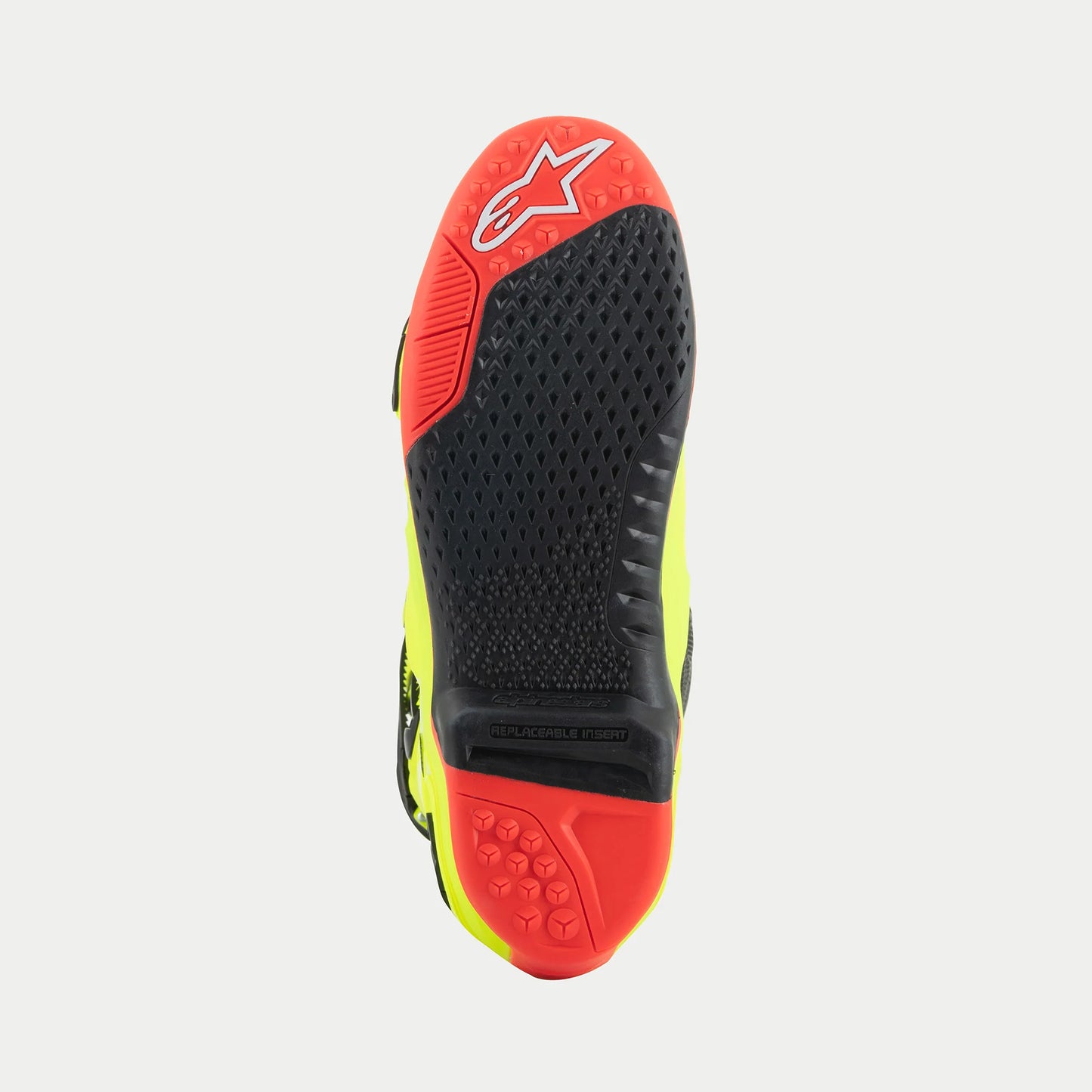 ALPINESTARS 2025 TECH 10 FLURO YELLOW/BLACK/FLURO RED BOOTS