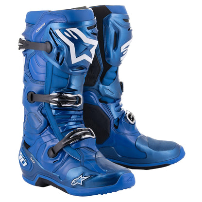 ALPINESTARS 2024 TECH 10 BLUE/BLACK BOOTS