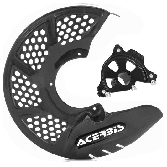 ACERBIS X-BRAKE 2.0 CARBON DISC COVER & BLACK MOUNT KIT BETA RR 11-24