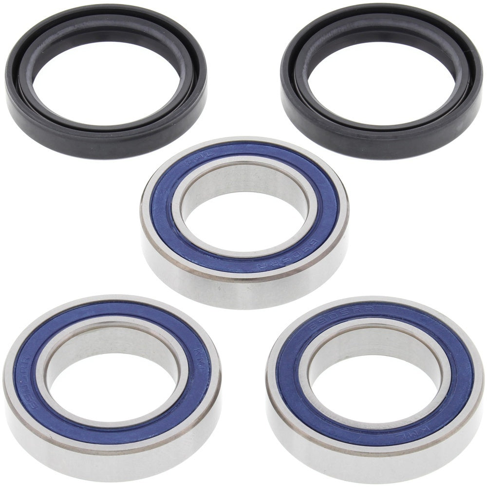 ALL BALLS RACING REAR WHEEL BEARINGS TALON HUBS YAMAHA YZ250F/YZ450F 02-21