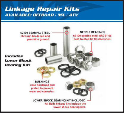 ALL BALLS RACING LINKAGE BEARING & SEAL KIT KAWASAKI KX250F/KX450F 19-24