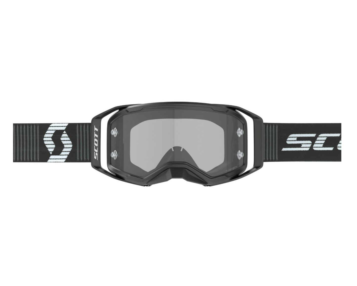 SCOTT PROSPECT 2.0 BLACK/WHITE/LIGHT SENSITIVE GREY WORKS GOGGLES