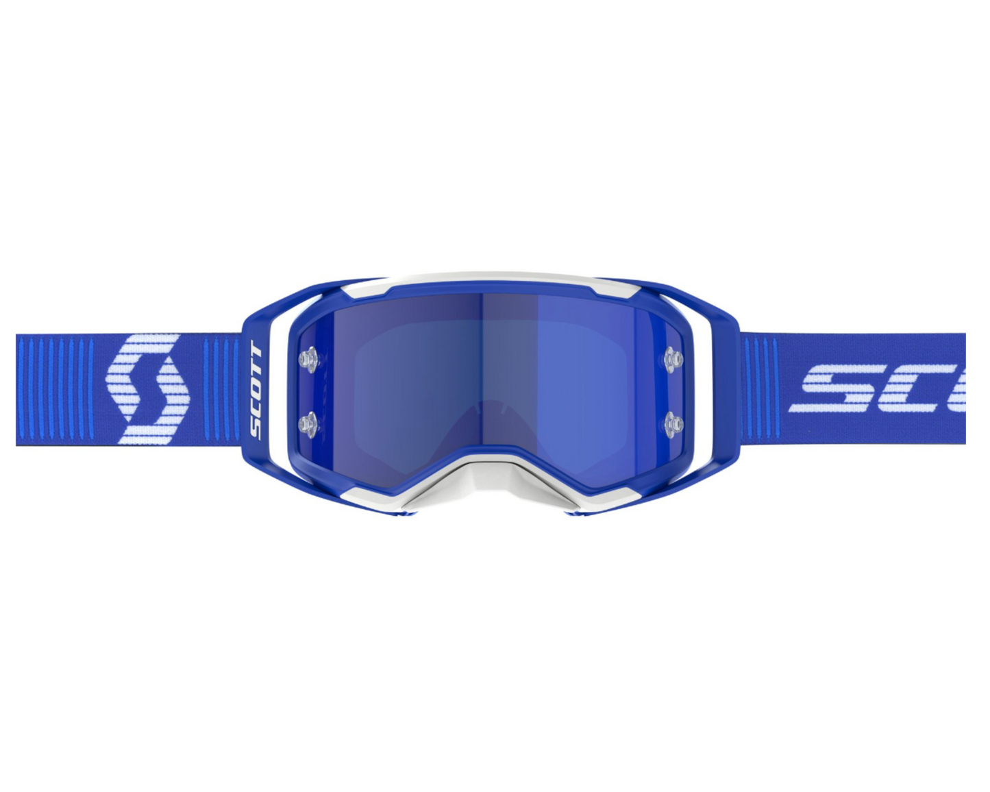 SCOTT PROSPECT 2.0 BLUE/WHITE/BLUE CHROME WORKS GOGGLES