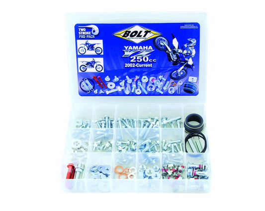 BOLT HARDWARE YAMAHA YZ250/YZ250X 2 STROKE 02-21 PRO PACK HARDWARE KIT