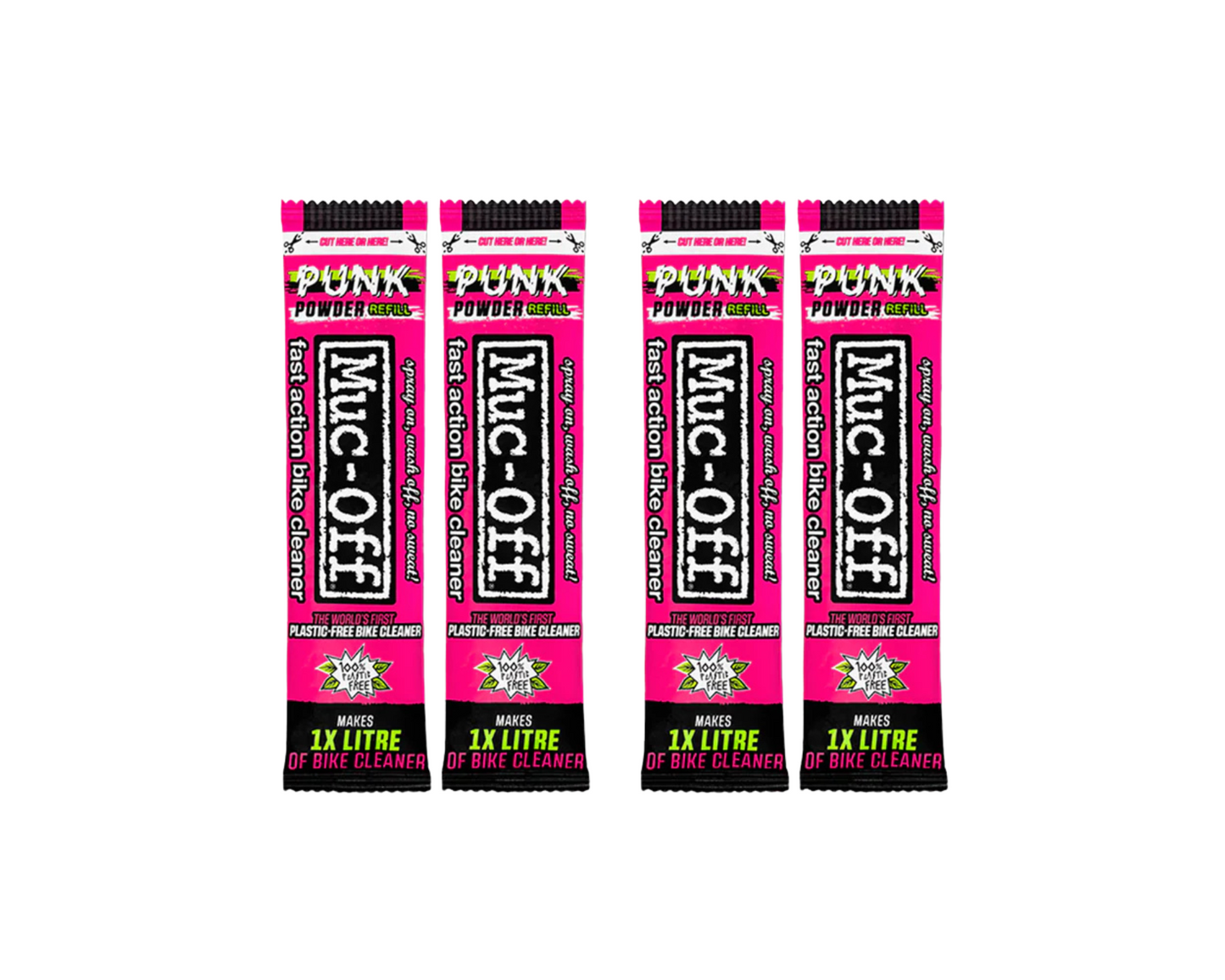 MUC-OFF PUNK POWDER BIKE CLEANER 4 PACK