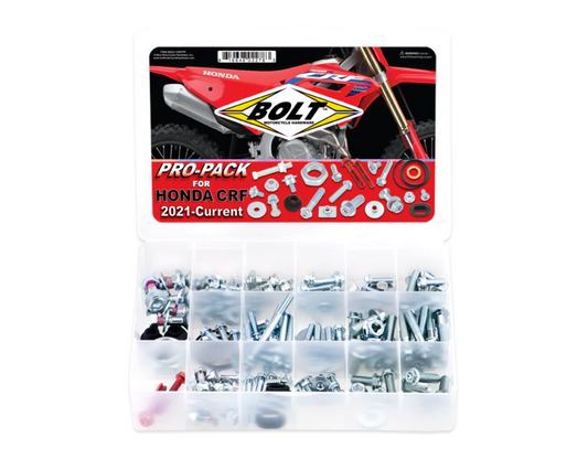 BOLT HARDWARE HONDA CRF 21-24 PRO PACK HARDWARE KIT