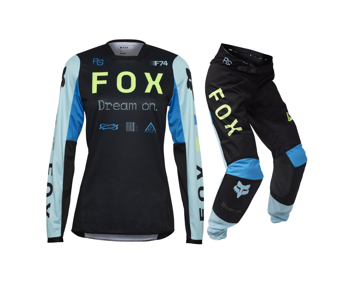 FOX 2025 WOMENS 180 RACE SPEC BLACK GEAR SET