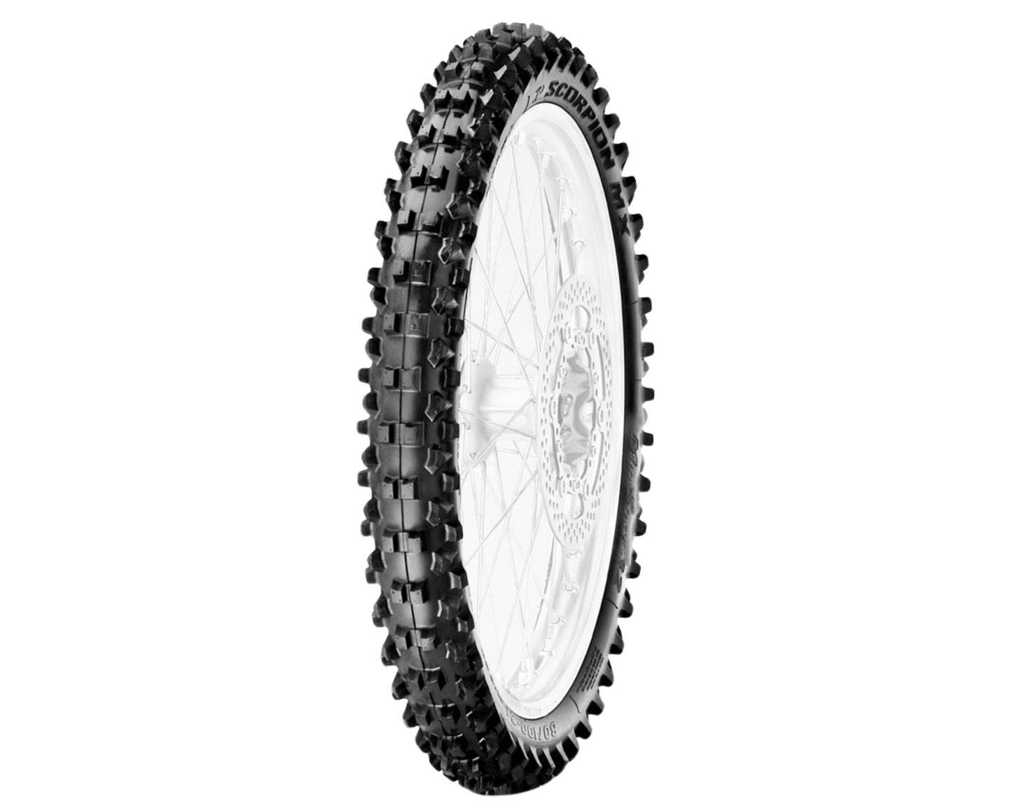 PIRELLI SCORPION XC 80/100-21 MID/SOFT FRONT TYRE