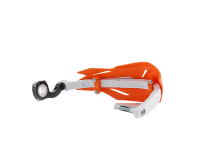 ACERBIS X-FACTORY ORANGE/WHITE HANDGUARDS