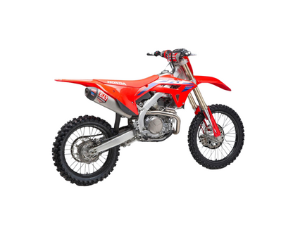 YOSHIMURA HONDA CRF450R/CRF450RX 21-24 RS-12 TITANIUM FULL SYSTEM WITH CARBON END CAP