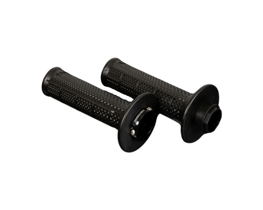 RENTHAL R-WORKS ULTRATACKY BLACK TAPERED LOCK ON GRIPS