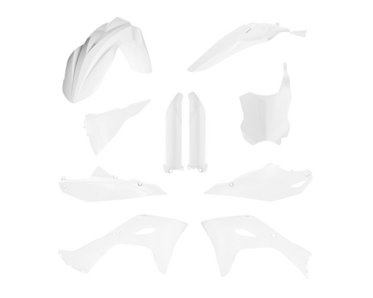 ACERBIS KAWASAKI KX250F/KX250X 2025 KX450F/KX450X 24-25 WHITE PLASTICS KIT