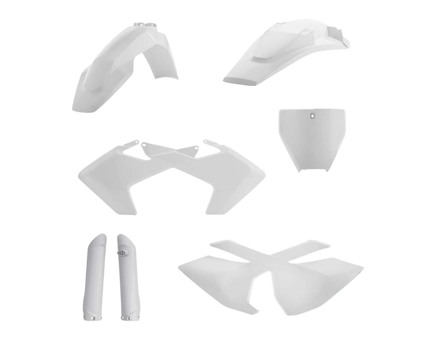 ACERBIS HUSQVARNA FC/TC FX/TX 16-18 WHITE PLASTICS KIT