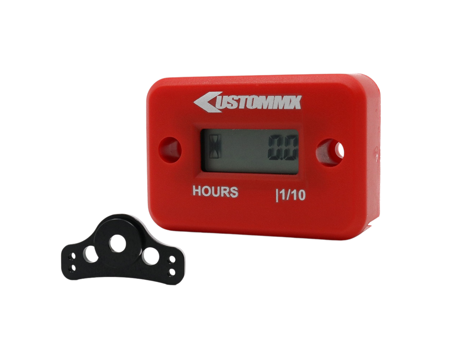 KUSTOM HARDWARE RED HOUR METER