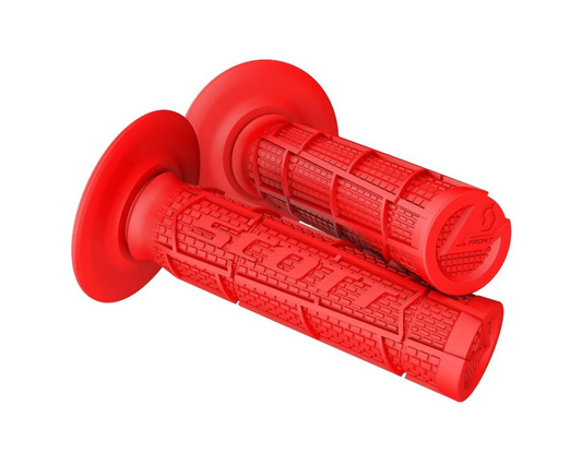 SCOTT RADIAL FULL WAFFLE RED GRIPS