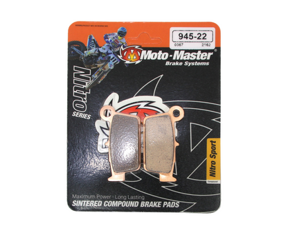 MOTO-MASTER REAR BRAKE PADS TM 05-18