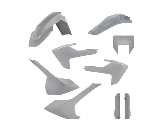 ACERBIS HUSQVARNA FE/TE 17-19 GREY PLASTICS KIT