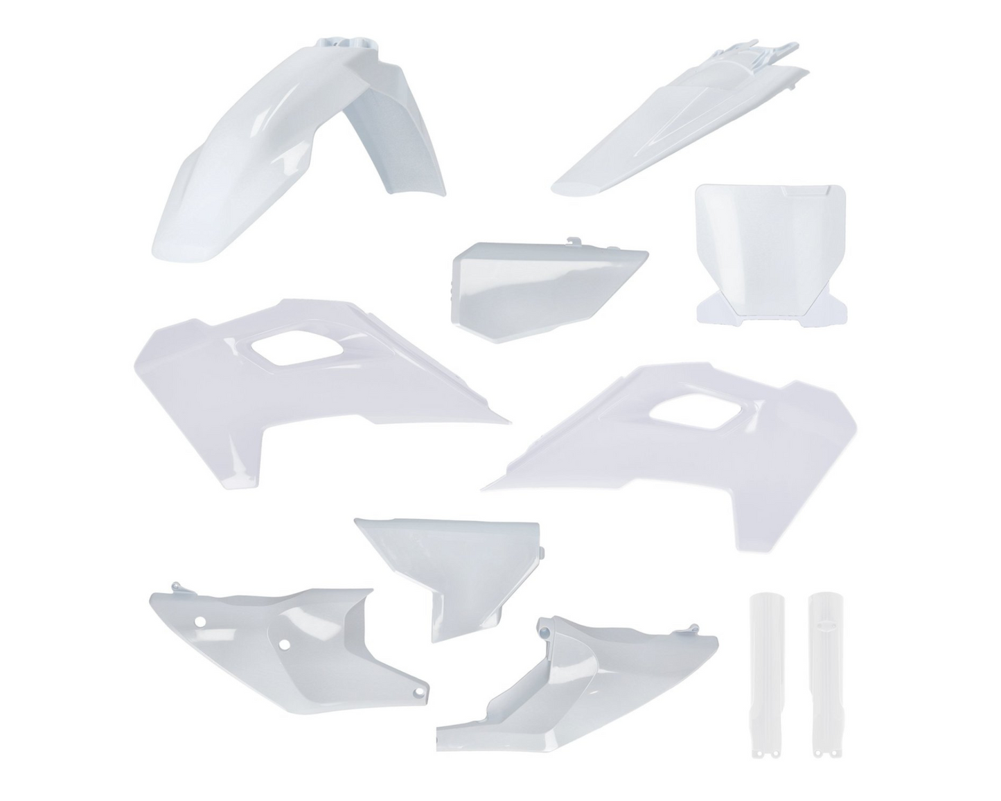 iPLASTIX HUSQVARNA FC/TC FX/TX 23-25 WHITE PLASTICS KIT