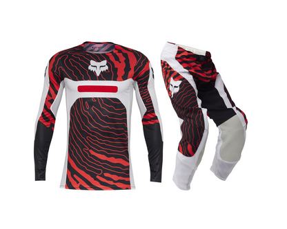 FOX 2025 FLEXAIR IMPRESSION WHITE GEAR SET