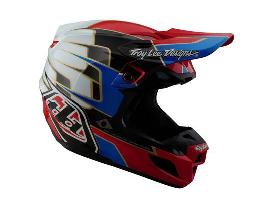 TROY LEE DESIGNS 2025 SE5 COMPOSITE SPEED RED HELMET