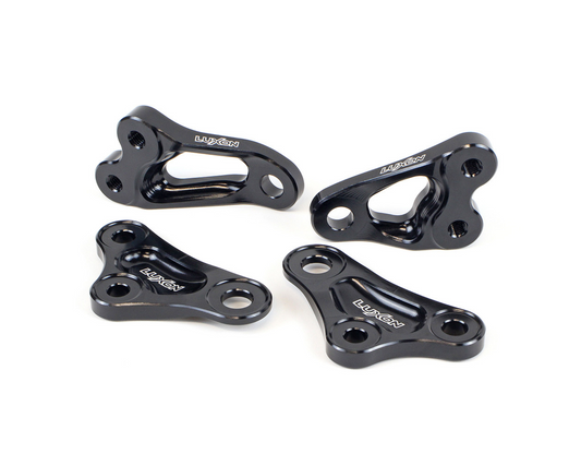 LUXON YAMAHA YZ250F 24-25 BLACK ENGINE MOUNTS