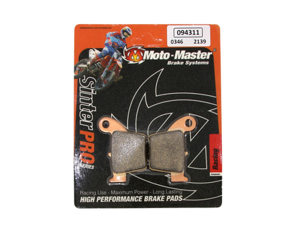 MOTO-MASTER REAR BRAKE PADS HONDA CR/CRF 02-25