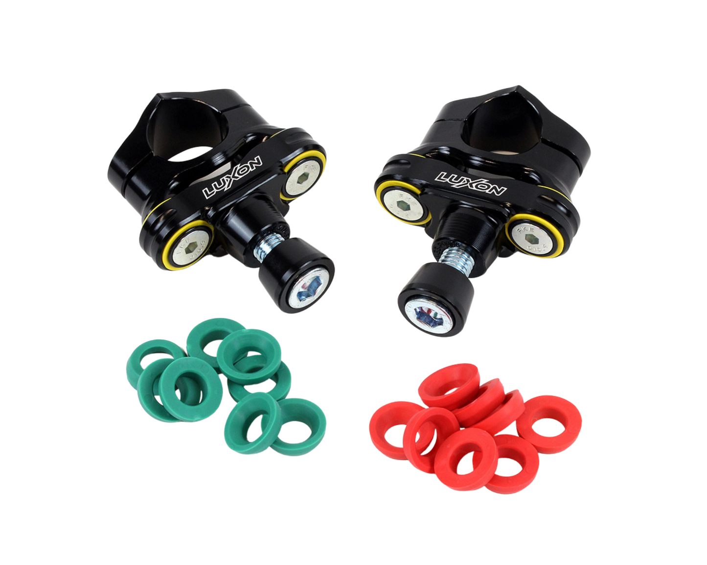 LUXON GEN3 RUBBER ISOLATED 36MM BAR MOUNTS KTM/HUSQVARNA/GASGAS/STARK CONE INTERFACE