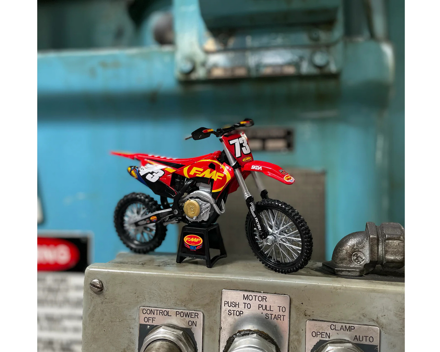 FMF FACTORY 1:12 SCALE MX BIKE TOY