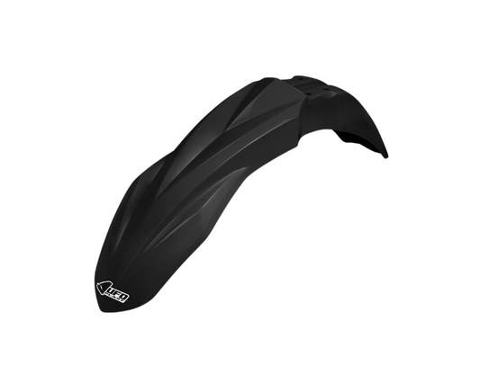 UFO KAWASAKI KX250F/KX250X 17-24 KX450F/KX450X 16-24 BLACK FRONT FENDER