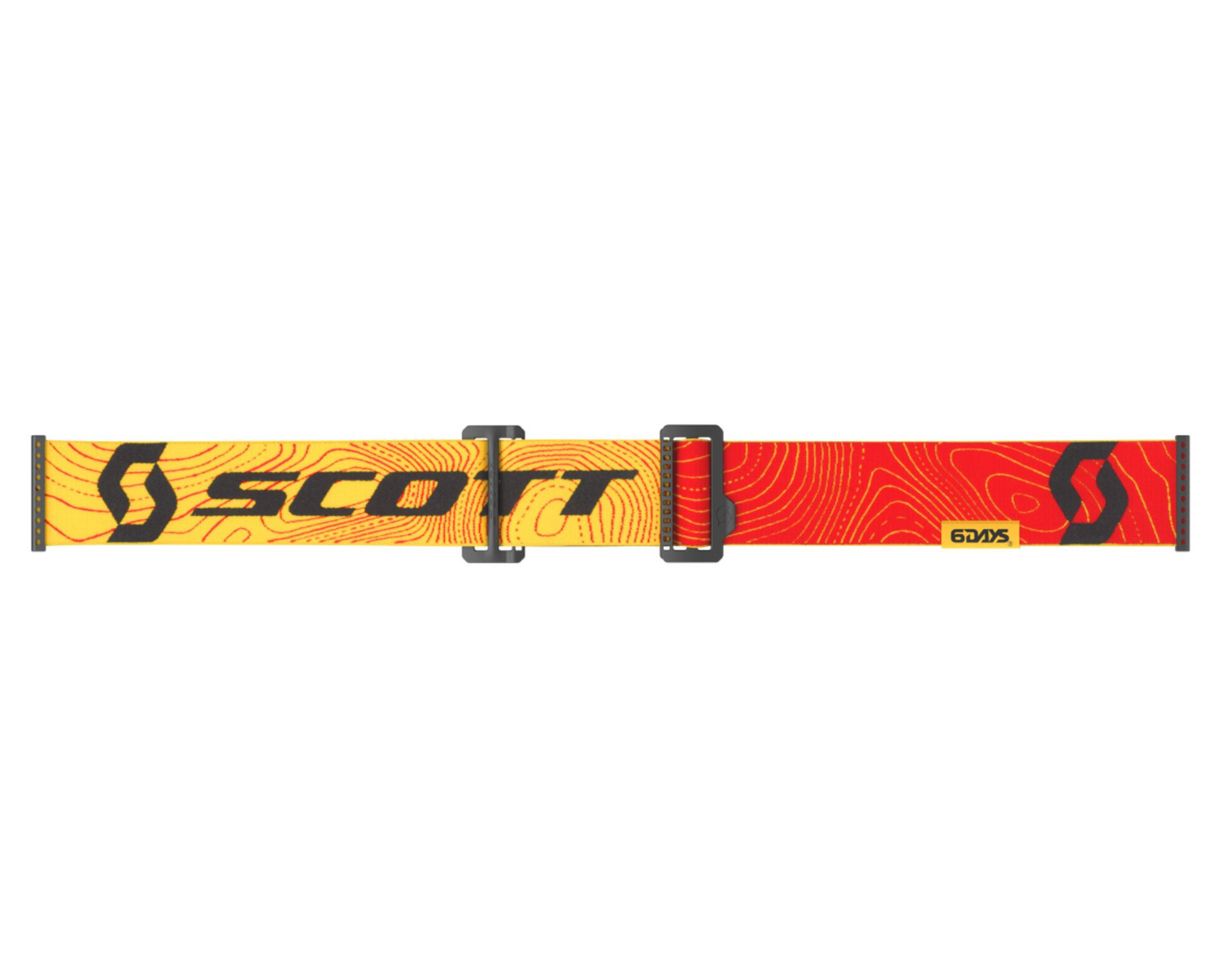 SCOTT PROSPECT 6 DAYS 2024 SPAIN RED/YELLOW/YELLOW CHROME WORKS GOGGLES