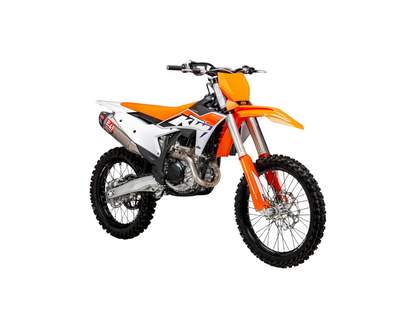 YOSHIMURA KTM 450SX-F/XC-F 23-25 / HUSQVARNA FC450 23-25 / GASGAS MC450F 24-25 RS-12 TITANIUM FULL SYSTEM WITH CARBON END CAP