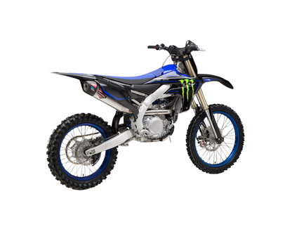 YOSHIMURA YAMAHA YZ450F 20-22 YZ450FX 21-23 RS-12 STAINLESS FULL SYSTEM WITH CARBON END CAP