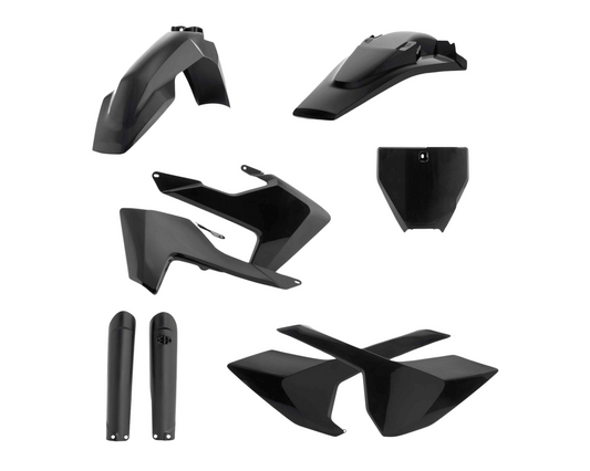 ACERBIS HUSQVARNA FC/TC FX/TX 16-18 BLACK PLASTICS KIT