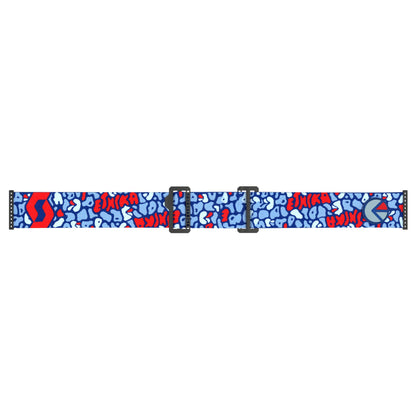 SCOTT X ETHIKA PROSPECT RED/BLUE/SILVER CHROME WORKS GOGGLES