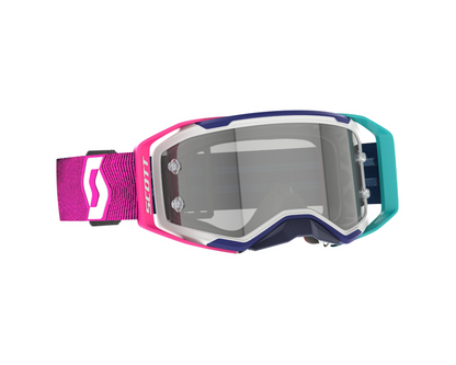 SCOTT PROSPECT 2.0 STEALTH BLUE/RADIANT PINK/LIGHT SENSITIVE GREY WORKS GOGGLES