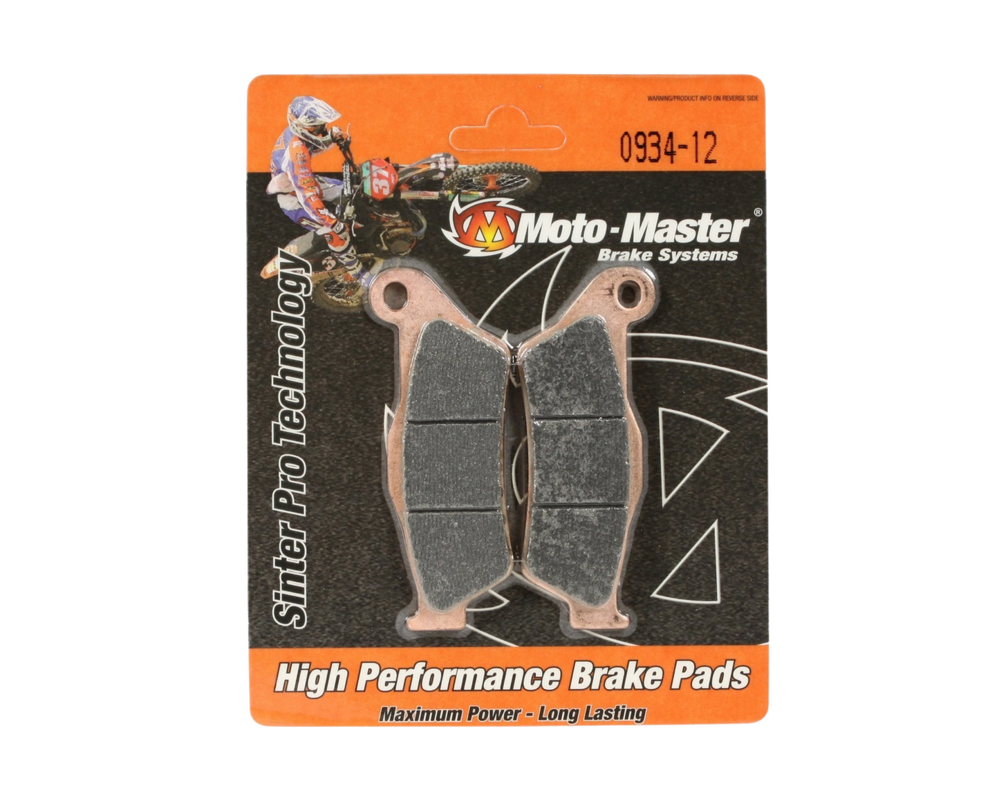 MOTO-MASTER FRONT BRAKE PADS GASGAS EC/MX 98-20